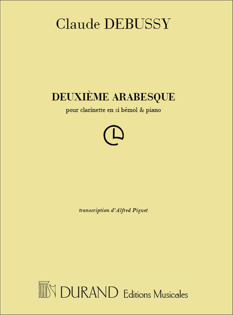 Arabesque N 2 Clar-Piano